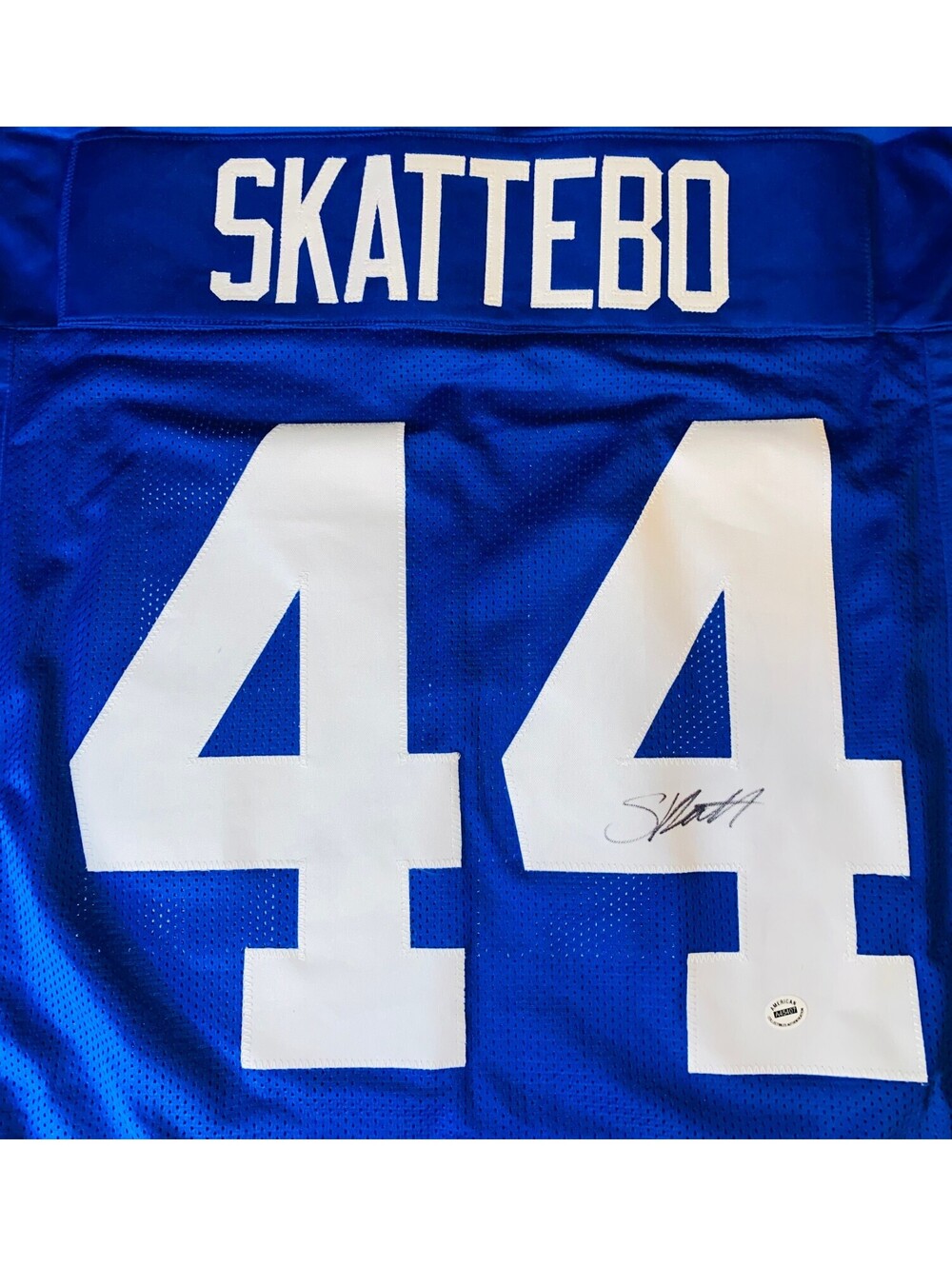 Cam Skattebo Signed Jersey With COA (A45407)